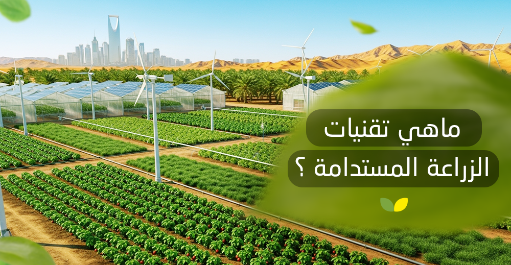 ما هي تقنيات الزراعة المستدامة؟