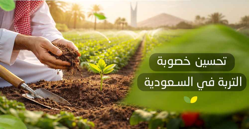 تحسين خصوبة التربة في السعودية