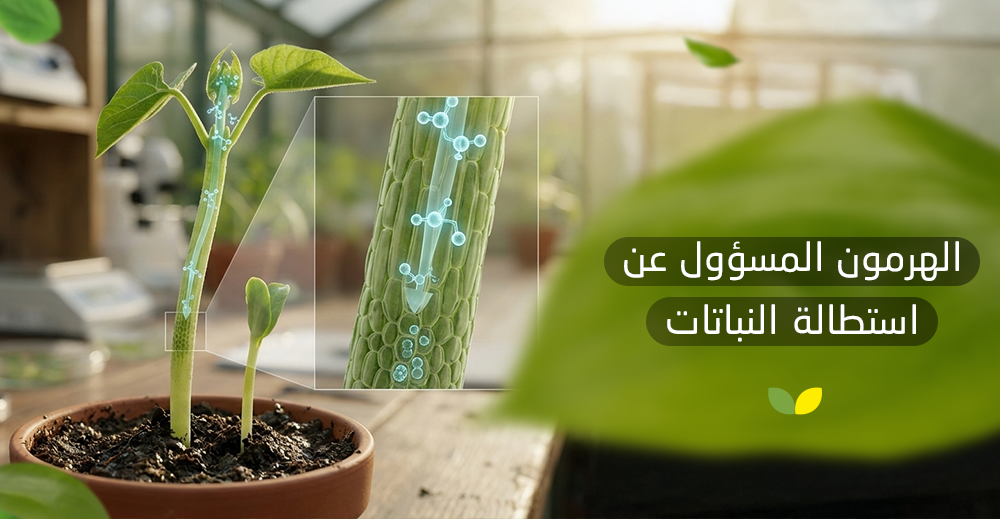 الهرمون المسؤول عن استطالة النباتات